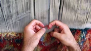 مهارت های سنتی قالی بافی در کاشان